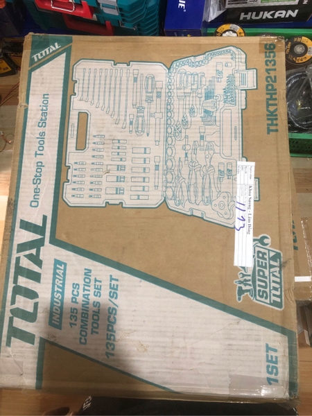 Bộ 135 công cụ Total THKTHP21356