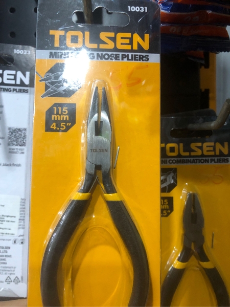 3 loại kìm mini kìm răng, kìm nhọn, kìm cắt 115mm,4.5
