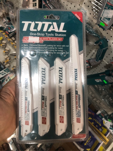 Bộ lưỡi cưa kiếm Total