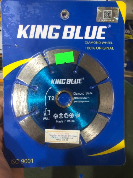 Lưỡi cắt KingBlue T2-114R khô răng