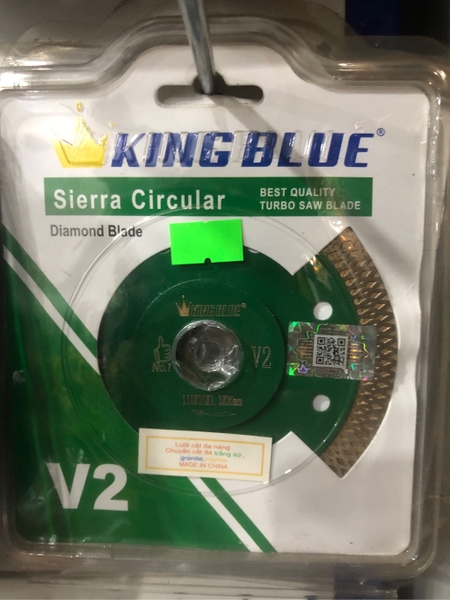 Lưỡi cắt đa năng cắt đá hoa cương, cắt đá Marble, cắt đá Granite, cắt gạch men KingBlue, V1, V2, V3