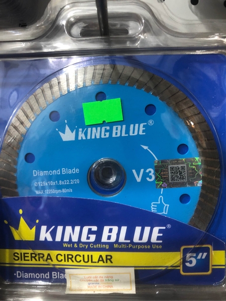 Lưỡi cắt đa năng cắt đá hoa cương, cắt đá Marble, cắt đá Granite, cắt gạch men KingBlue, V1, V2, V3