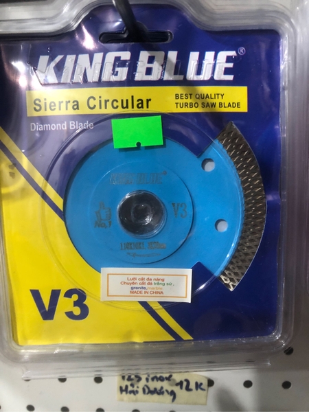 Lưỡi cắt đa năng cắt đá hoa cương, cắt đá Marble, cắt đá Granite, cắt gạch men KingBlue, V1, V2, V3