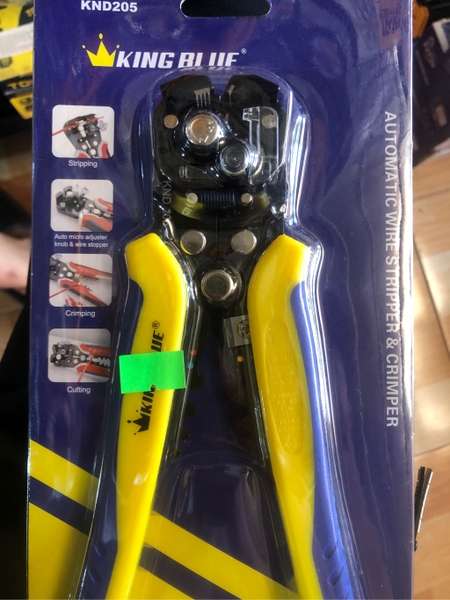 Kìm tuốt dây điện đa năng cao cấp KingBlue KND205 - Hàng chính hãng