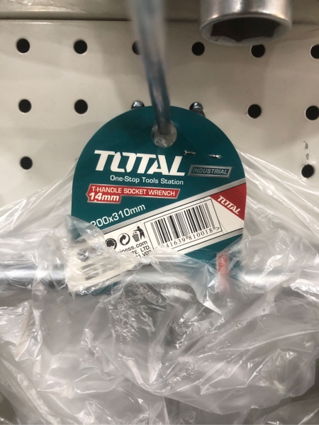 Cần siết chữ T mạ Crom Total
