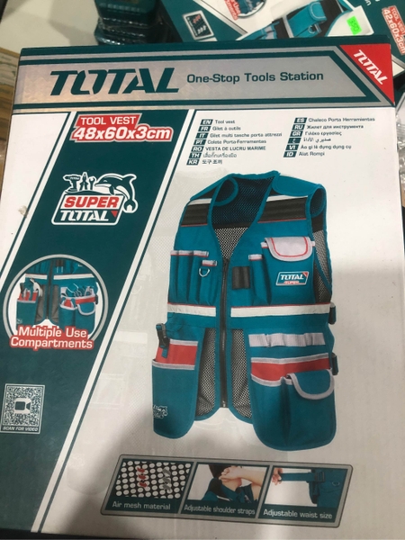 Áo gi lê đựng công cụ Total TTVT1601