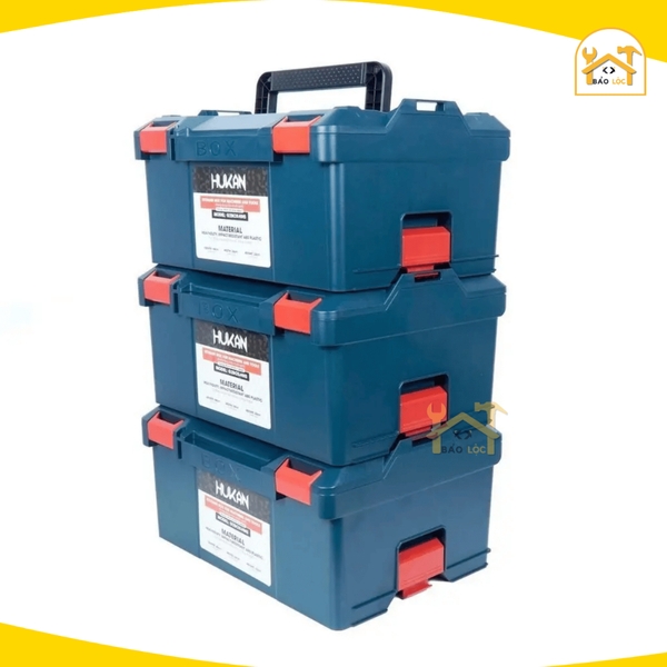 Hộp đựng máy và đồ nghề, máy khoan pin, siết bulong pin, phụ kiện Hukan G2BOX-HN5 - Hàng chính hãng.