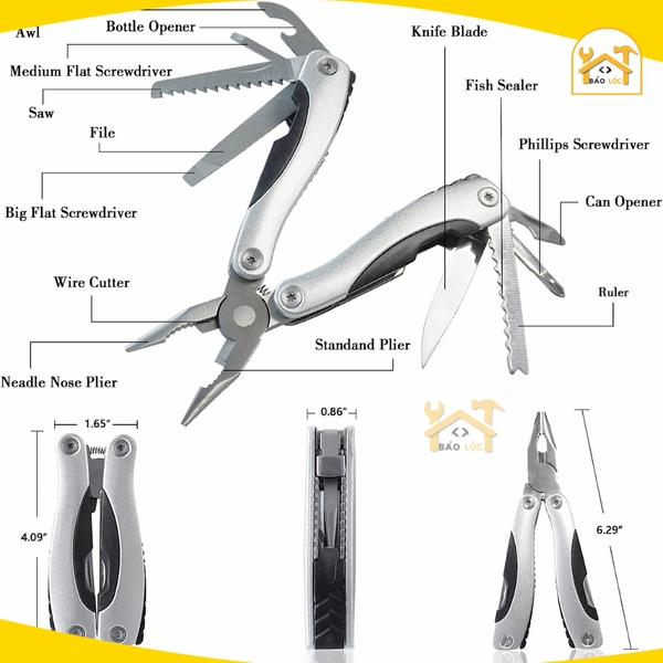 Kìm đa năng Tolsen 30046 14 chức năng - Hàng chính hãng