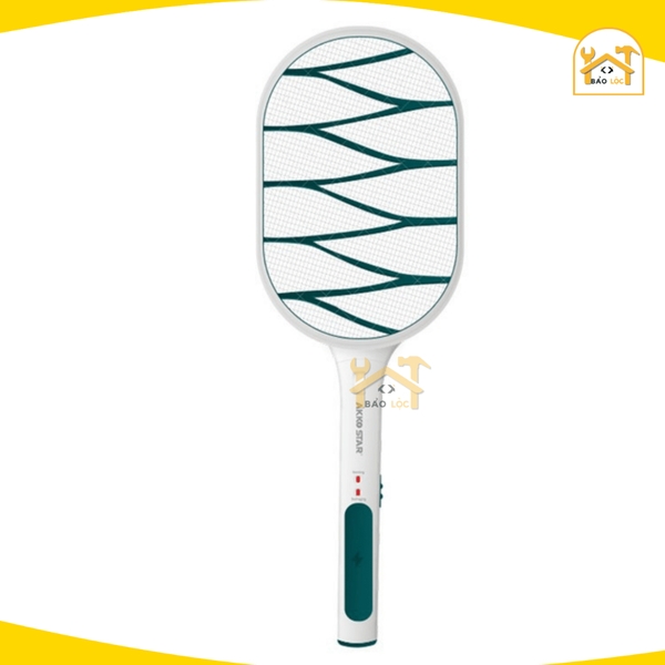 Vợt Muỗi Điện Thông Minh Có Đèn LED AKKO STAR 88754 - Hàng chính hãng.
