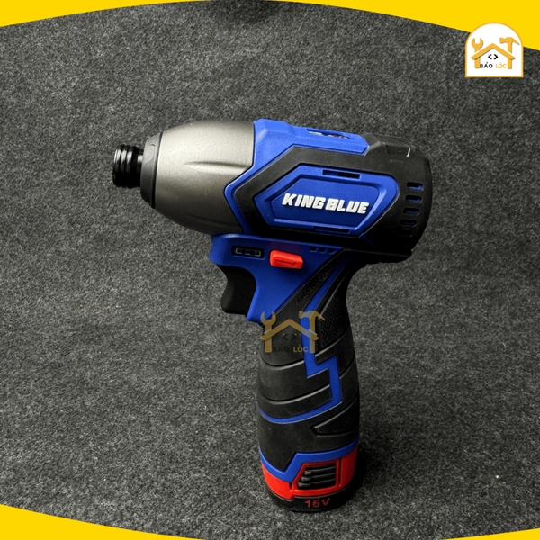 Máy Bắn Vít 16V KingBlue KB16VB2, Động cơ không chổi than, Bảo hành thân máy và pin 16 tháng, Hệ chân Pin Bosch