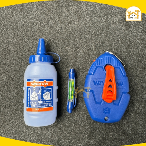 Bật mực + mực/Cuộn dây phấn 30m Wadfow WHX1630 - Hàng chính hãng.