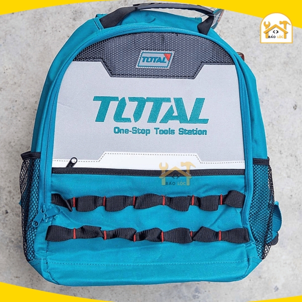 Ba lô đựng công cụ đồ nghề TOTAL THBP0201 34x17x 45cm - Hàng chính hãng.