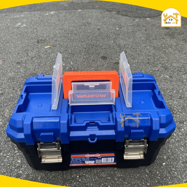 Thùng đựng đồ nghề 13-16-19 inch WADFOW WTB3313-WTB3316-WTB3319 - Hàng chính hãng.