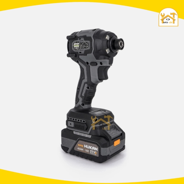 Máy chuyên vít pin Hukan HM21-G2CV250BL, Động cơ Không chổi than 250Nm, 4 Tốc độ