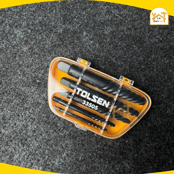 Bộ taro nhổ ốc gẩy 5 cái Tolsen 33505 - Hàng chính hãng.