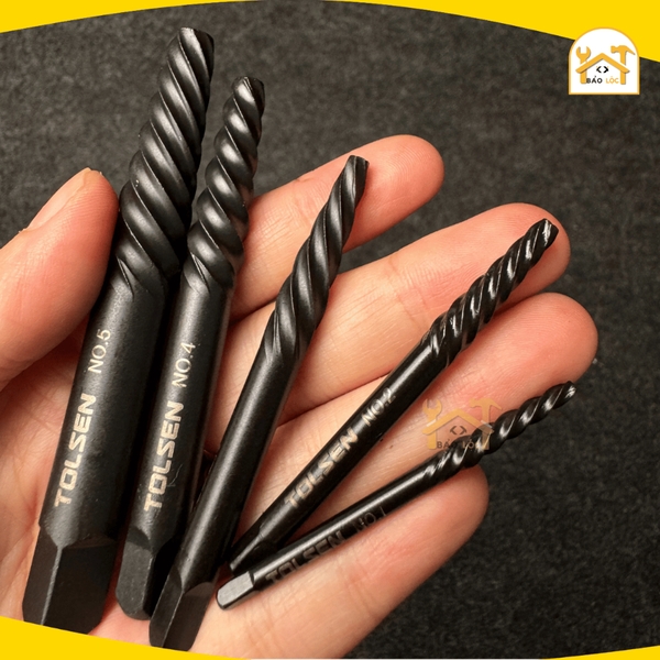 Bộ taro nhổ ốc gẩy 5 cái Tolsen 33505 - Hàng chính hãng.
