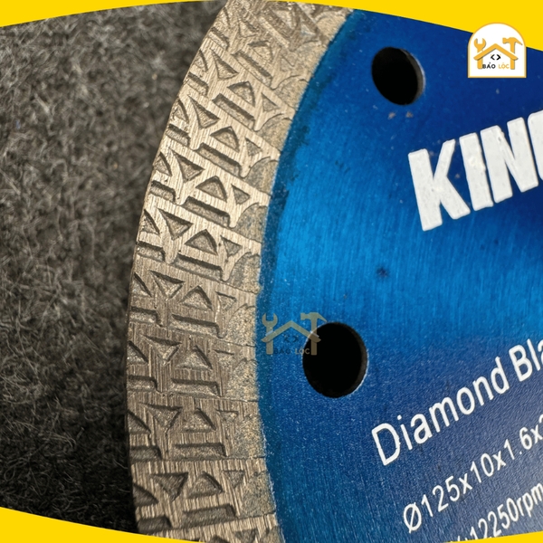 Lưỡi Cắt Đa Năng KINGBLUE S1-105/S1-125 chuyên cắt đá Granite, Marble, đá trắng Sứ - Hàng chính hãng.