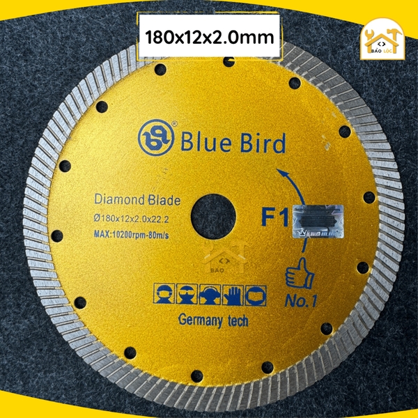 Lưỡi cắt đa năng KingBlue F1 cắt được cả khô và ướt, đạt chuẩn ISO9001-2000
