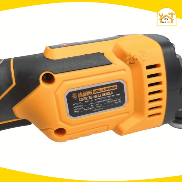 Thân máy mài pin HUKAN HK-AG8300BL không chổi than, chỉnh lực điện tử, chân pin phổ thông