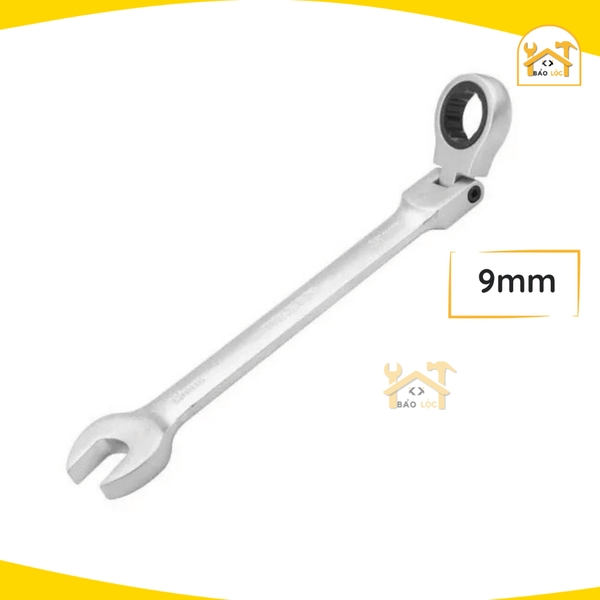 Chìa khóa , cờ lê vòng miệng tự động lắc léo Thép mạ Crom (8mm-24mm) Tolsen 15234 - 15250 - Hàng chính hãng.