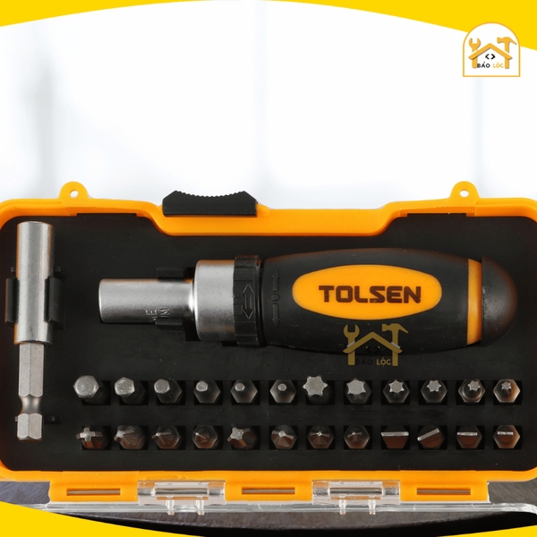 Bộ mũi vít gia đình Tolsen 20034 26 chi tiết thông dụng - Hàng chính hãng.
