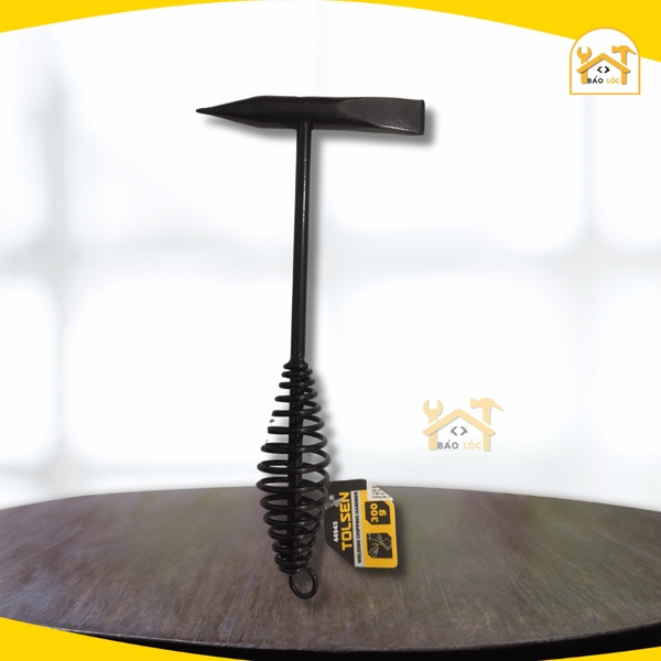 Búa gõ rỉ hàn thép cán lò xo 300g Dài 270mm TOLSEN 44945 - Hàng chính hãng.