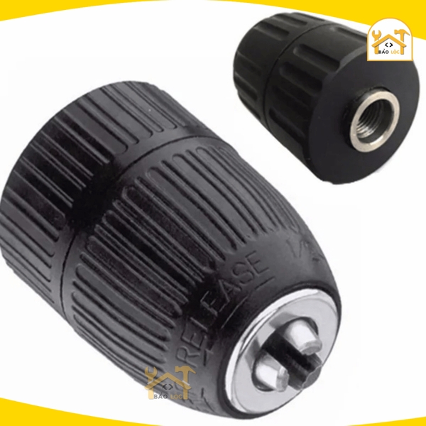 Đầu kẹp mũi khoan 10mm, 13mm (không cây khóa) Tolsen 79170, 79171 - Hàng chính hãng.