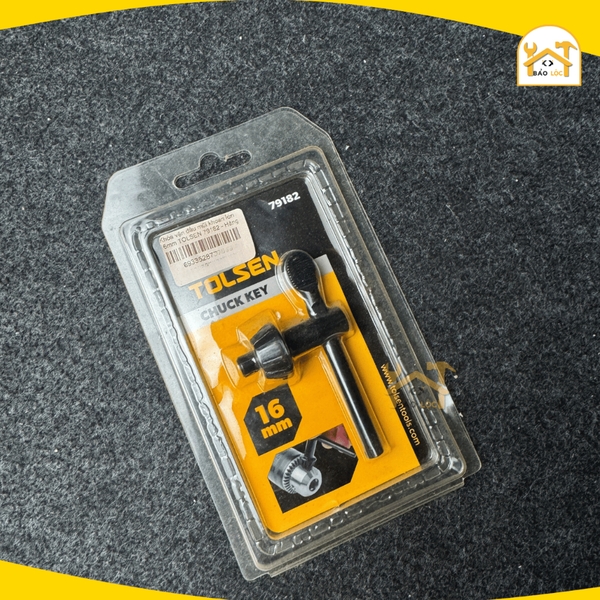 Cây khóa đầu kẹp mũi khoan 10mm,13mm,16mm Tolsen 79180/79181,79182 - Hàng chính hãng.