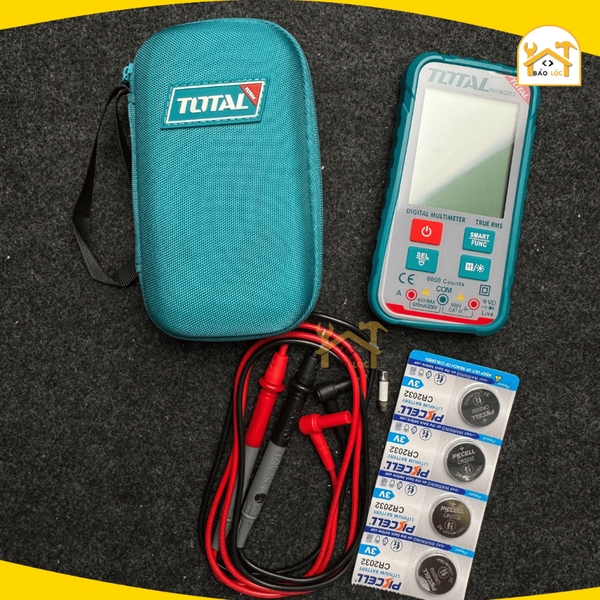 Đồng hồ đo điện màn hình rộng TOTAL TMT460013 - Hàng chính hãng.
