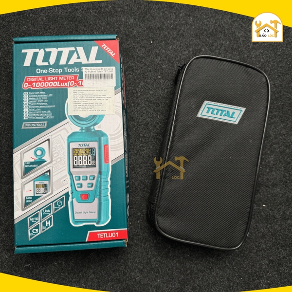 Máy đo cường độ ánh sáng kỹ thuật số Total TETLU01 - Hàng chính hãng.