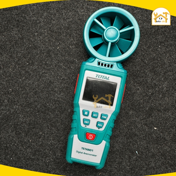 Máy đo tốc độ gió kỹ thuật số TOTAL TETAN01 - Hàng chính hãng