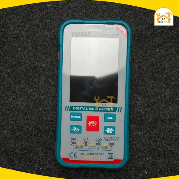 Đồng hồ đo điện vạn năng đo AC DC Total TMT475052 kìm đo dòng điện tự động, đo điện áp, dòng điện - Hàng chính hãng.