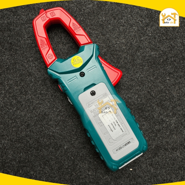 Ampe Kềm đo DC - AC kỹ thuật số TOTAL TMT46004 - Hàng chính hãng.