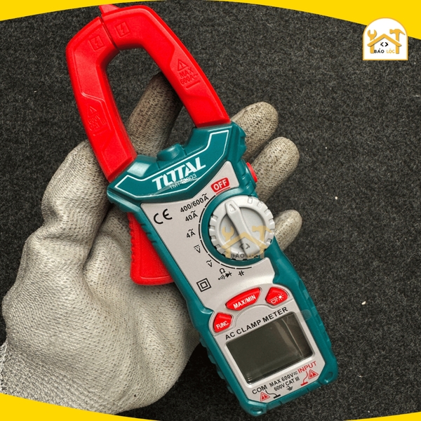 Ampe kìm đo AC kỹ thuật số Total TMT46003 - Hàng chính hãng.