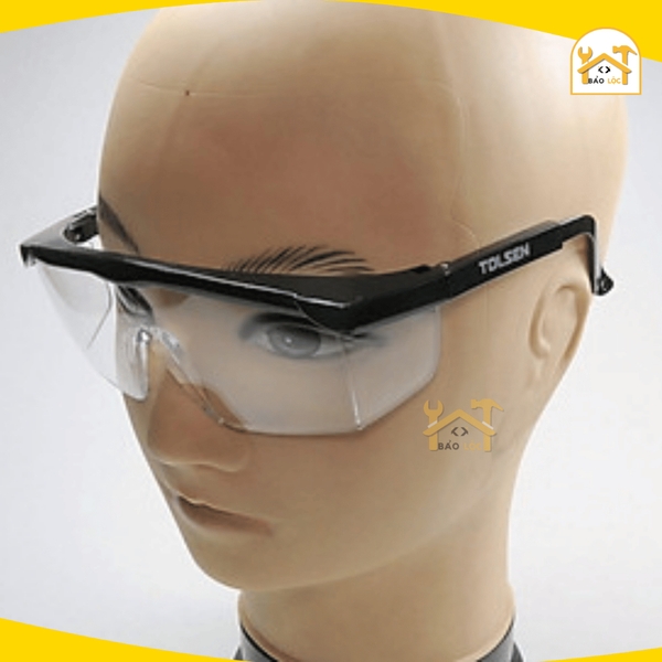 Kính bảo hộ gọng đen Tolsen 45071 - Hàng chính hãng.
