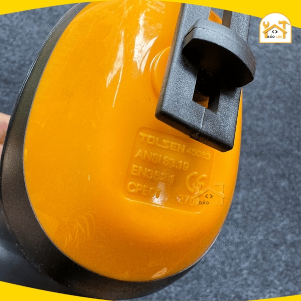 Bao tai, chụp tai, tai nghe chống ồn 26dB, NRR = 21dB Tolsen 45083 - Hàng chính hãng.
