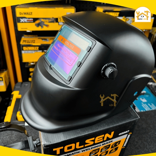 Mặt nạ hàn tự động cao cấp Tolsen 45087 - Hàng chính hãng.