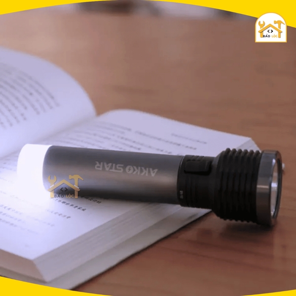 Đèn pin sạc tích điện 3W,5W AKKO STAR 53833/53890 - Hàng chính hãng.