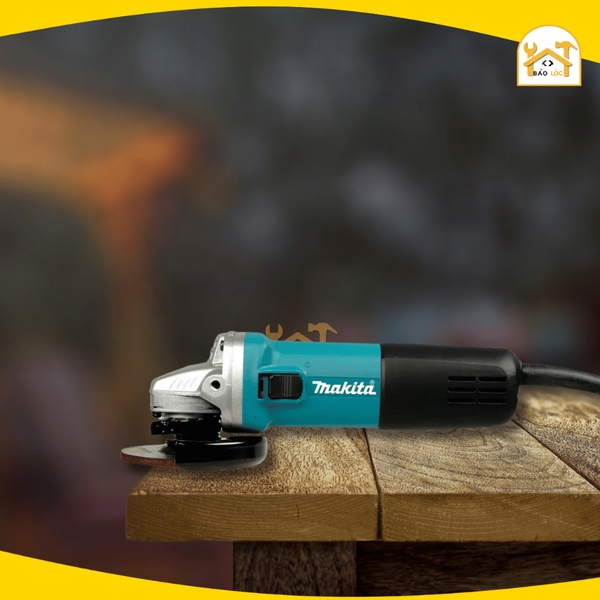 Máy Mài Makita 840W 9558HN, Lưỡi 110mm, Công Tắc Trượt, Mô Tơ Đồng, Đủ Phụ Kiện, Chính Hãng BH 6T
