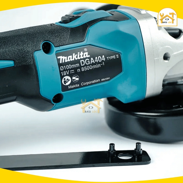 Thân máy mài góc dùng pin 100mm Makita DGA404Z 18V (Chưa kèm Pin & Sạc) - Hàng chính hãng.