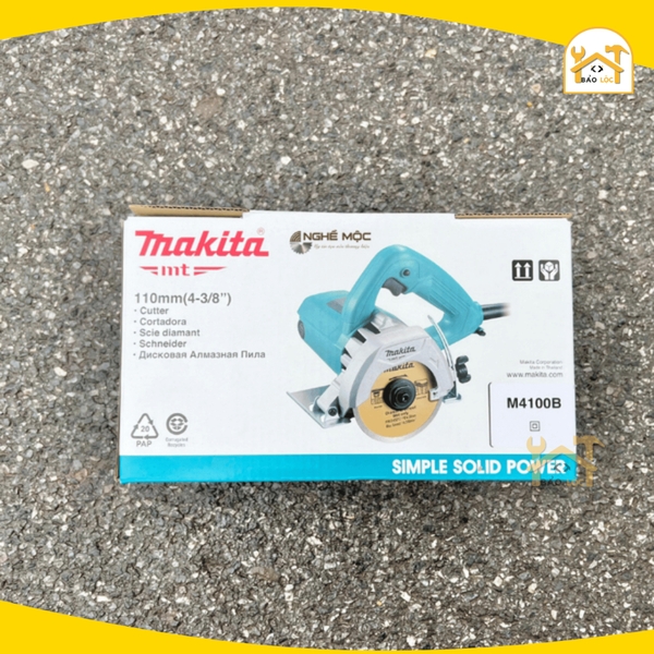 Máy cắt gạch đá MAKITA - M4100B (110MM-1200W) - Hàng chính hãng
