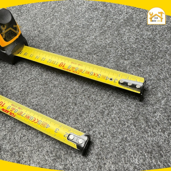 Thước cuộn tự hãm, khóa tự động 3-10Mx25mm TOLSEN 36012, 36013, 36014, 36015, 36016 - Chính hãng