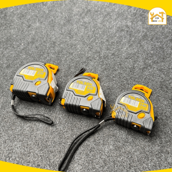 Thước cuộn 3m x 16mm, 5m x 19mm, 8m x 25mm TOLSEN 35981, 35982, 35984 - HÀNG CHÍNH HÃNG