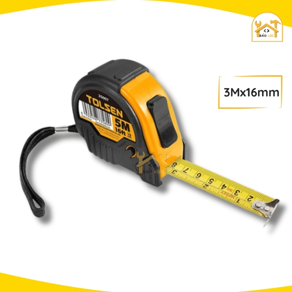 Thước cuộn 3m x 16mm, 5m x 19mm, 8m x 25mm TOLSEN 35981, 35982, 35984 - HÀNG CHÍNH HÃNG