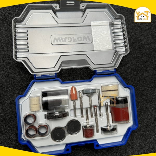Bộ 80 linh kiện đa năng máy mài khuôn mini WADFOW WRR7080 linh kiện mài cắt mini chất lượng cao, đa dụng
