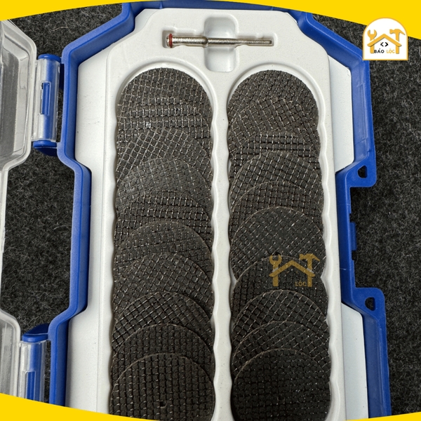 Bộ 21 món phụ kiện mài mini Wadfow WRR3021 - Hàng chính hãng.