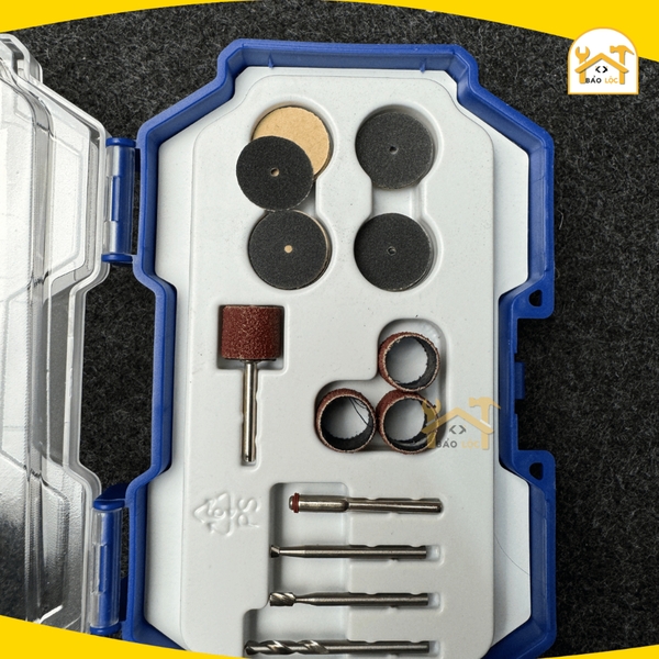 Bộ 39 linh kiện đa năng máy mài khuôn mini WADFOW WRR1039 linh kiện mài cắt mini chất lượng cao, đa dụng