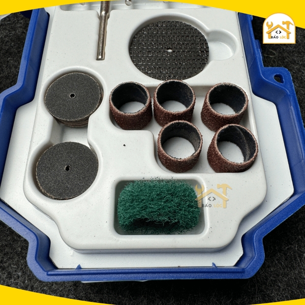 Bộ 38 linh kiện đa năng máy mài khuôn mini WADFOW WRR5038 linh kiện mài cắt mini chất lượng cao, đa dụng