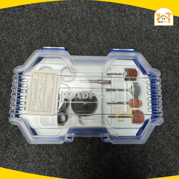 Bộ 38 linh kiện đa năng máy mài khuôn mini WADFOW WRR5038 linh kiện mài cắt mini chất lượng cao, đa dụng