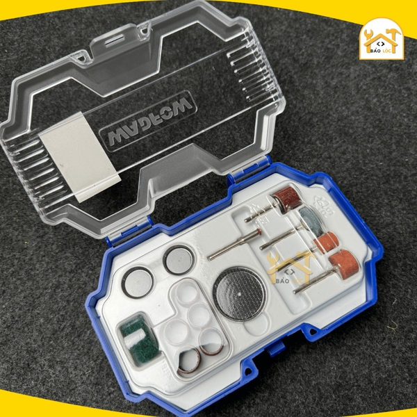 Bộ 38 linh kiện đa năng máy mài khuôn mini WADFOW WRR5038 linh kiện mài cắt mini chất lượng cao, đa dụng